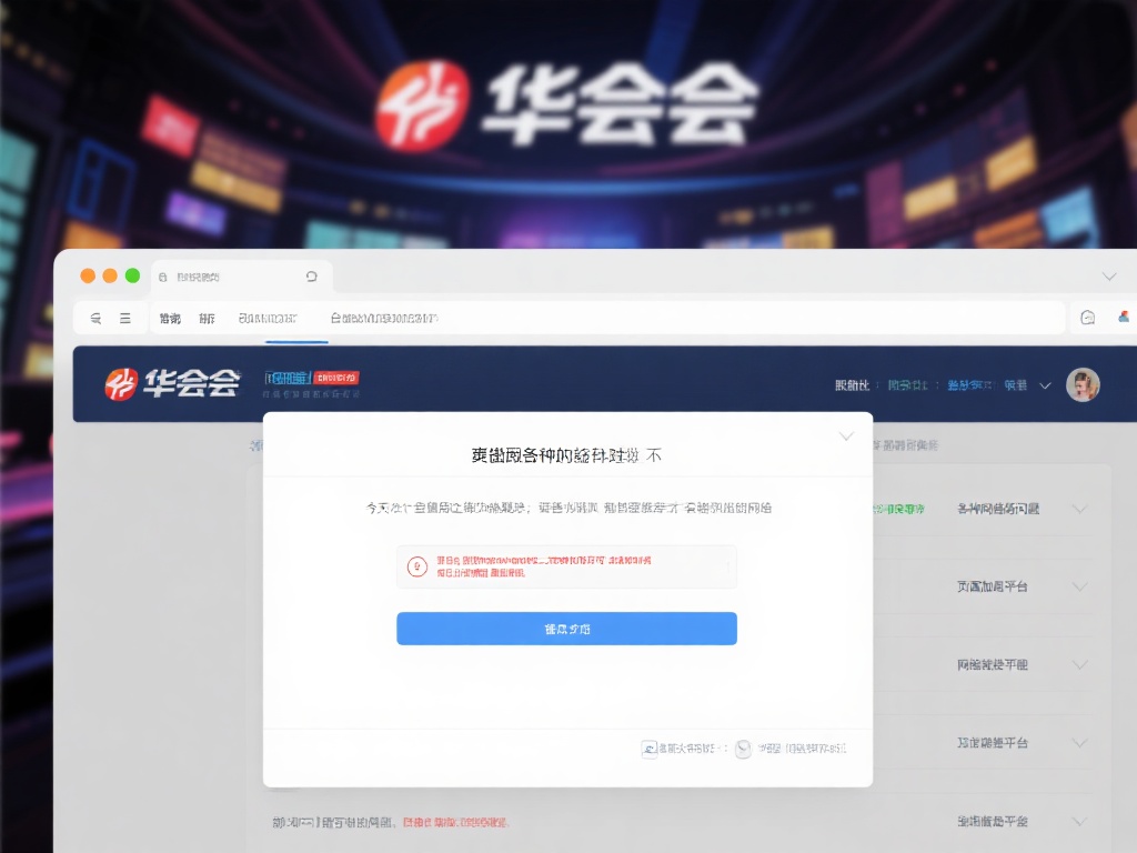 华体会网络错误 (华体会网络错误问题解决方法与常见原因分析) 在日常使用互联网的过程中,很多人可能会遇到各种网络